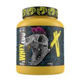 WheyZoo high-quality whey protein jar with unique design, 1360g, packed with essential amino acids and digestive enzymes.